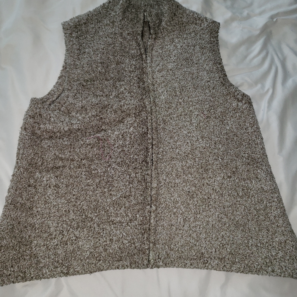 Christopher and Bank zipper vest Size S